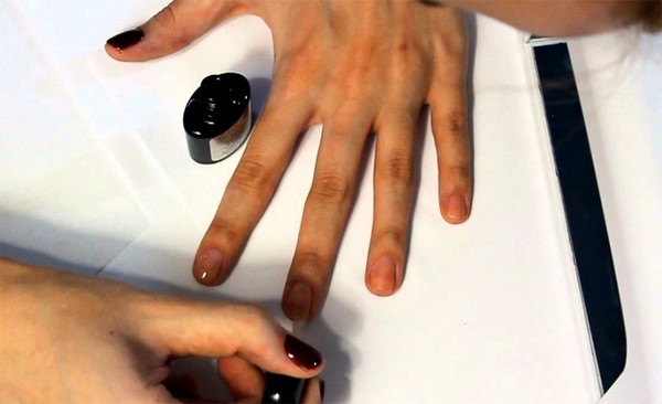 Shellac doma: krok za krokem