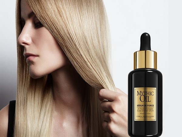 Pevnost a lesk: Sérum L'Oréal Mythic Oil Serum De Force