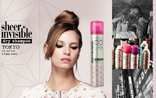 Symbióza módy a vědy: sbírka Colab Sheer & Invisible suchých šamponů
