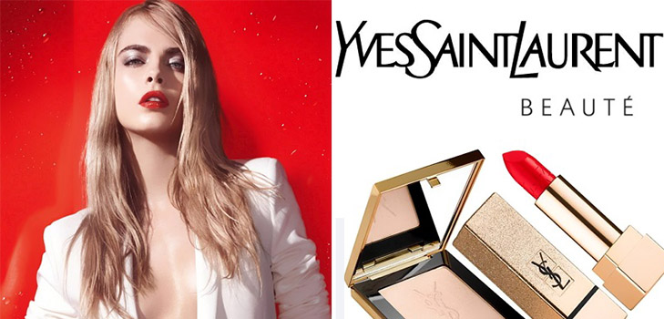 Glitící sen: kolekce make-upu YSL Sparkle Clash Christmas 2016-2017