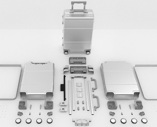 Bezpečný výlet: "inteligentní" kufr Xiaomi Smart Suitcase