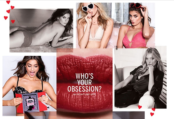 Pro nejkrásnější: Victoria's Secret Valentine's 2017 kolekce spodního prádla
