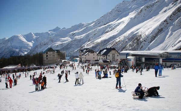 Horské lyžařské střediska Ruska v regionu Elbrus