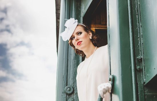 Svatební foto session v retro stylu