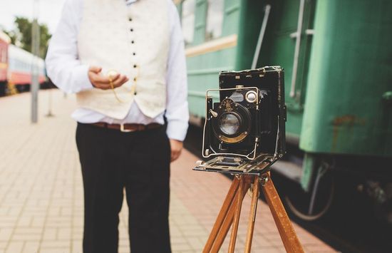 Svatební foto session v retro stylu