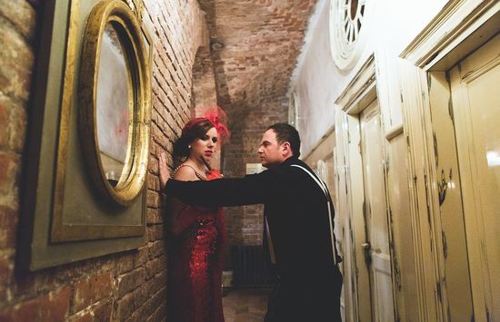 Svatební foto session v retro stylu