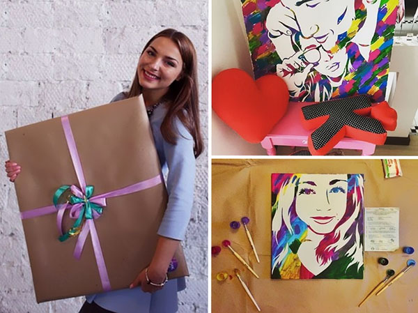 Idea na dovolenou: neobvyklý obrázek Stick Art