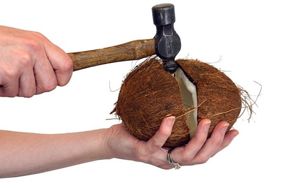 Jak otevřít kokosový olej doma