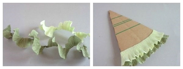 jehly lepidla na základě vánočního stromku jehlení