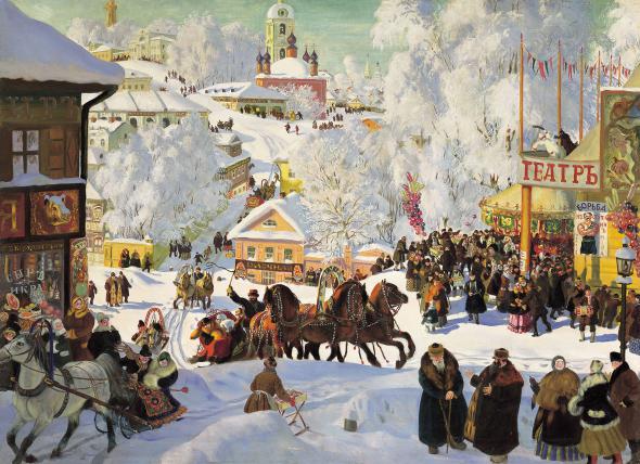 Jak nakreslit Shrovetide? Nakreslete s dětmi jarní prázdniny