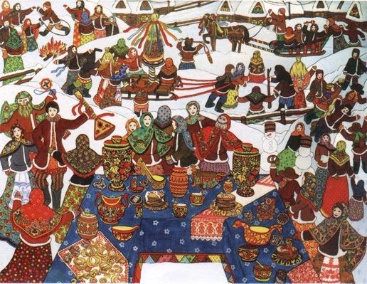 Jak nakreslit Shrovetide? Nakreslete s dětmi jarní prázdniny
