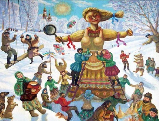 Jak nakreslit Shrovetide? Nakreslete s dětmi jarní prázdniny