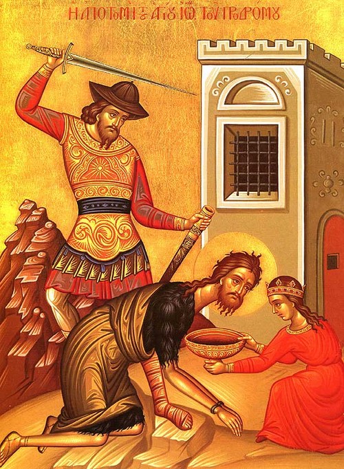 11. září - svátek beheadingu Jana Křtitele