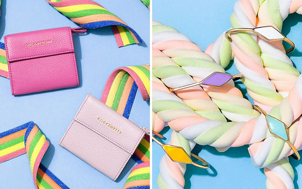 Coccinelle cukroví sáčky pro vyvrtávající pružinu: linka Candy Pop