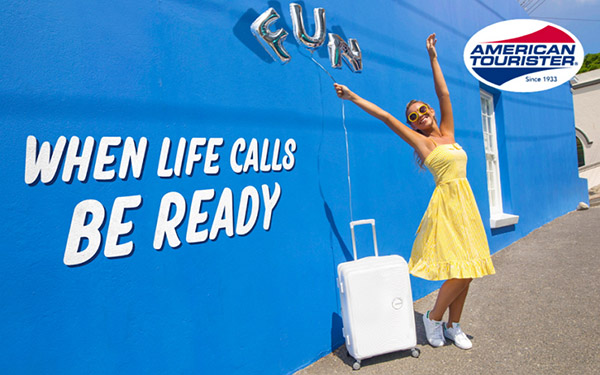 Léto na cestách: světlé kufry American Tourister Soundbox