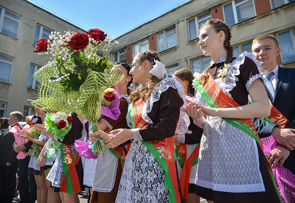Slavnostní řádka pro poslední hovor 2017 - skript