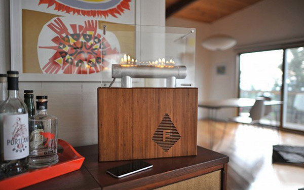 Ohnivé kouzlo: krbová kamna Fireside Audiobox