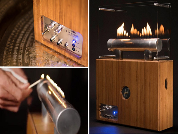 Ohnivé kouzlo: krbová kamna Fireside Audiobox