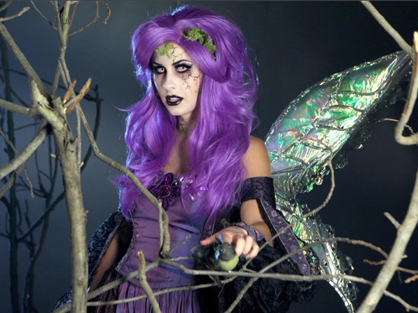 Scary makeup pro Halloween s vlastními rukama pro dívky a holky