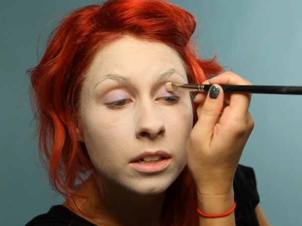 Scary makeup pro Halloween s vlastními rukama pro dívky a holky