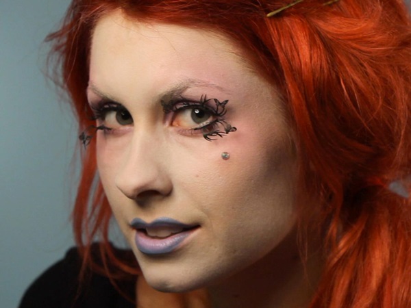 Scary makeup pro Halloween s vlastními rukama pro dívky a holky
