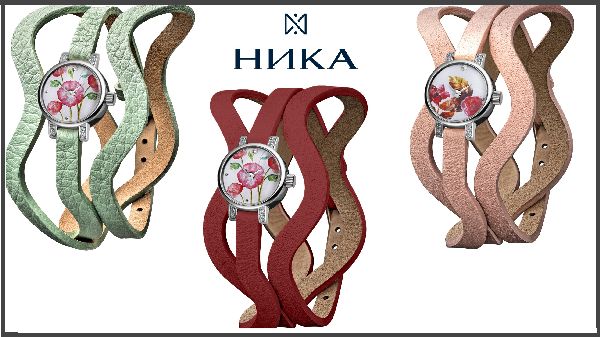 Trendy akcenty v ženské podobě s hodinami „lízátka“ a „VIVA FLEUR“ by IECI