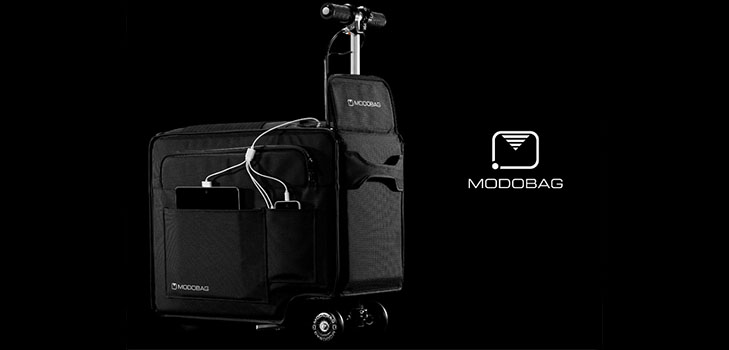 Modobag pro živé cestování: první motorizovaný kufr
