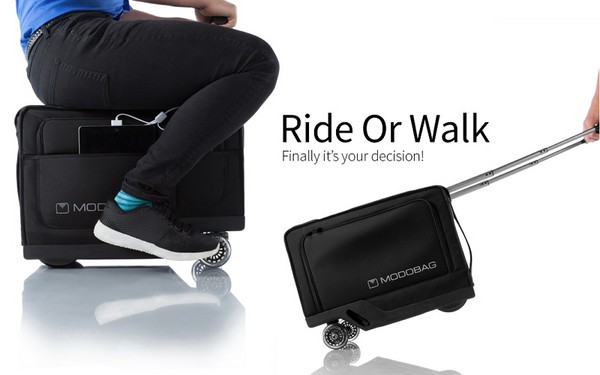 Modobag pro živé cestování: první motorizovaný kufr