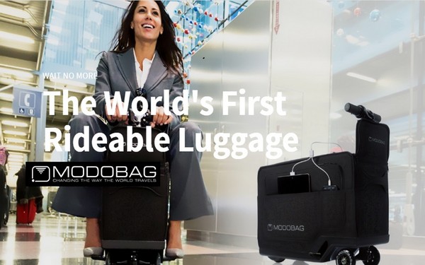 Modobag pro živé cestování: první motorizovaný kufr