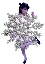Silvestrovský snowflake kostým Silvestrovský snowflake kostým
