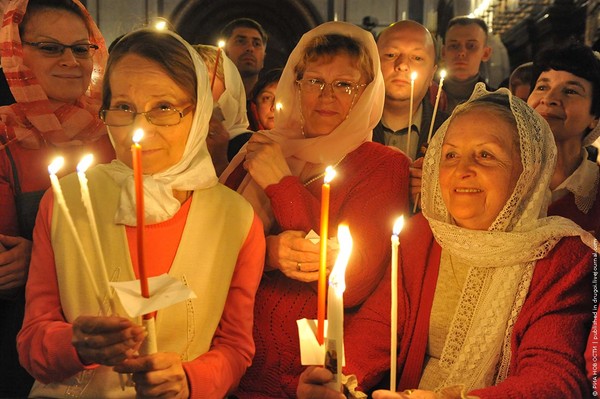 Velikonoce - jak je služba v kostele, pořadí chování během služby