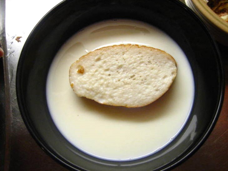 bochník v mléce