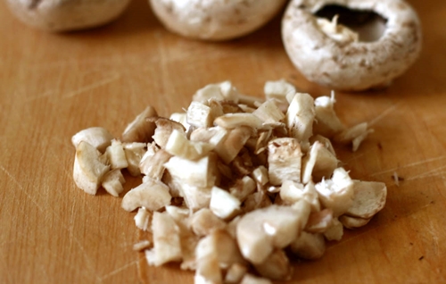 Jak vyrobit plněné houby v troubě Foto recept plněné hub v troubě