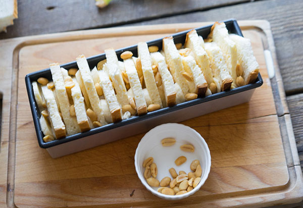 Gurmánský recept: toast v krémové omáčce