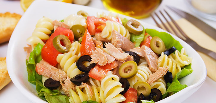 Recept na vynikající těstoviny s kořeněným tuňákem