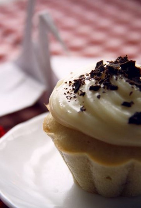 Jak udělat krém pro capkake: pudink, sýr a smetanu z kondenzovaného mléka, recept s fotografií
