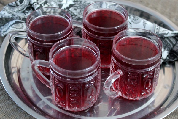 Kompot z choleberry ashberry