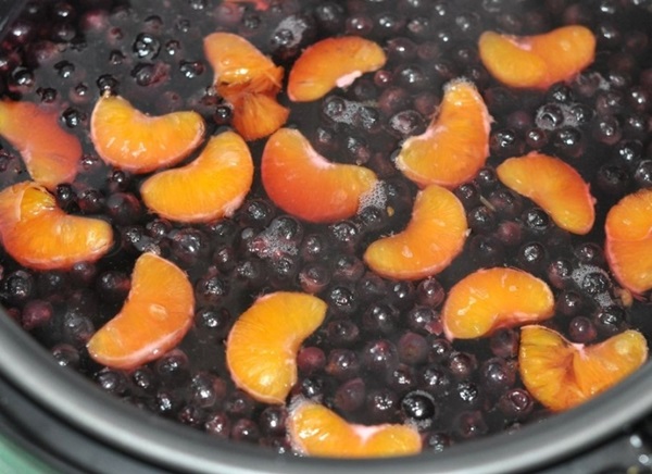 Kompot z choleberry ashberry