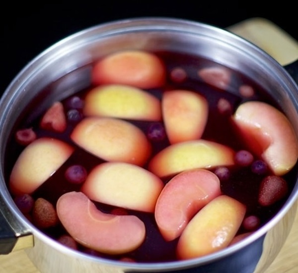 Kompot z choleberry ashberry