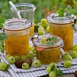 Kompot z angreštu s oranžovou zimou 