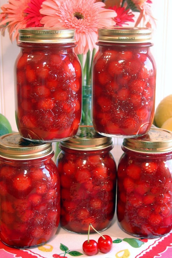 Aromatický kompot z třešně pro zimní recept