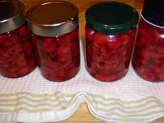 Aromatický kompot z třešně pro zimní recept