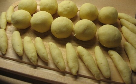 Knedlíková polévka - recept