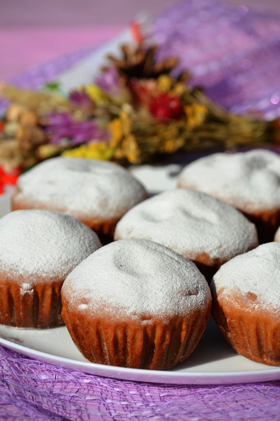 Podrobný recept na muffiny se slivkami