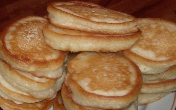 Sladké palačinky na kvasnici