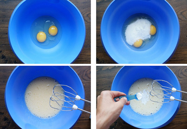 Jednoduchý recept na snídani: tvaroh s barevnou glazurou
