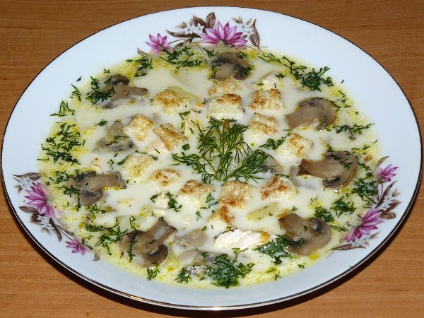 aromatická polévka