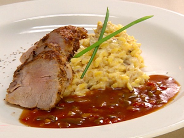 Risotto z vepřového masa