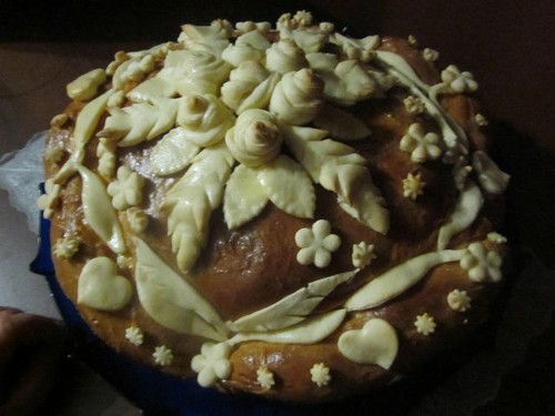 Svatební bochník s vlastními rukama, recept a fotografie