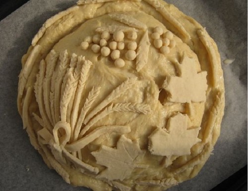 Svatební bochník s vlastními rukama, recept a fotografie